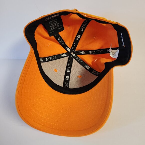 New Era McLaren F1 Hat Snapback Adjustable 9Forty Formula 1 Team Cap Orange New - Picture 6 of 8